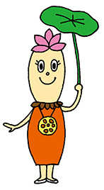 マルハ物産キャラクター レン子ちゃん