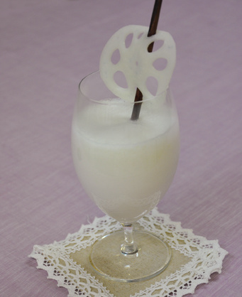 マルハ物産ご馳走歳時記9月 はちみつ蓮根シェイク