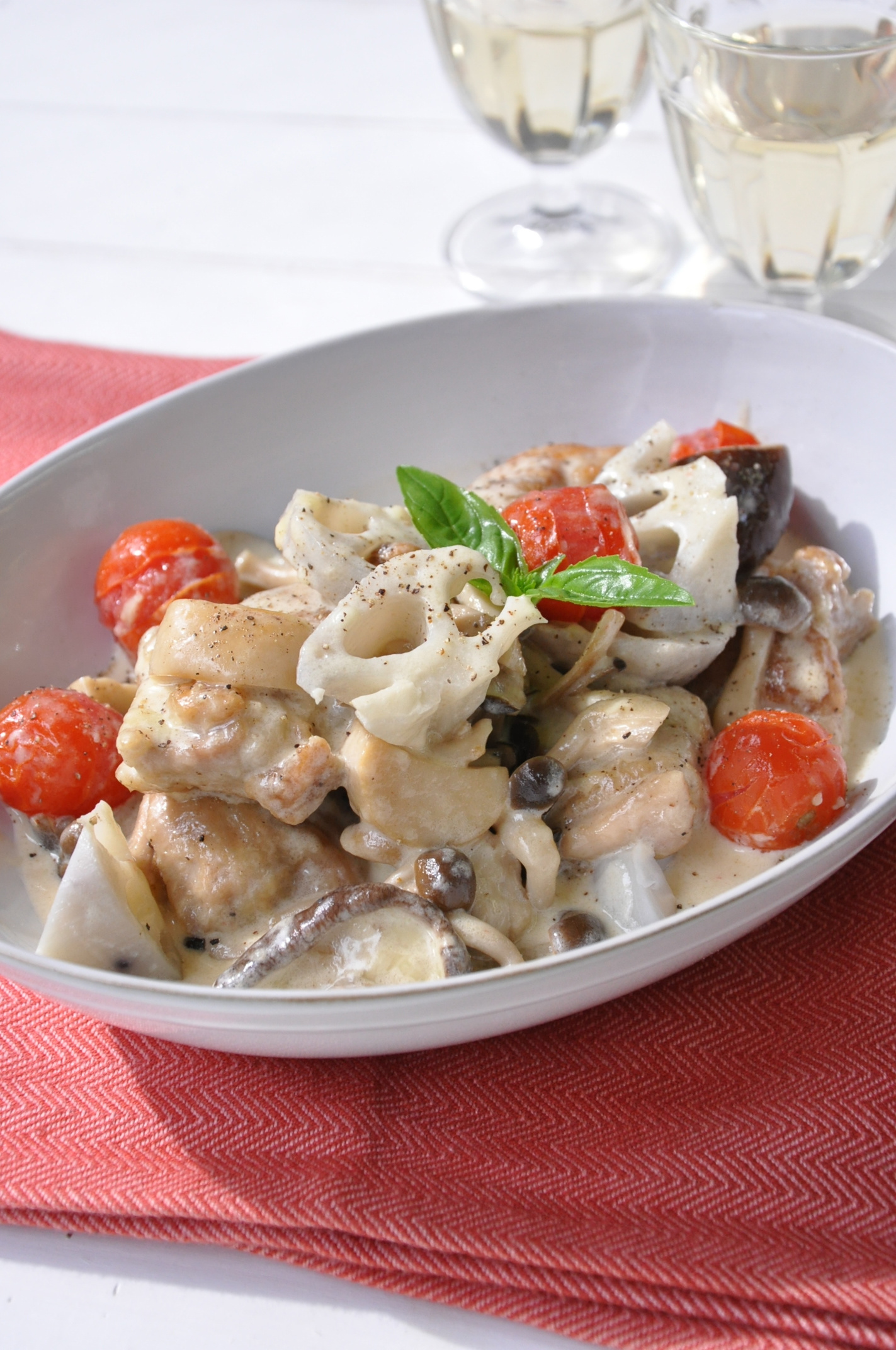 マルハ物産ご馳走歳時記2月 れんこんと鶏クリーム煮