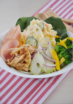 マルハ物産ご馳走歳時記7月 れんこんサラダ記念日