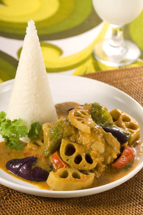 マルハ物産レシピ れんこんのココナッツカレー